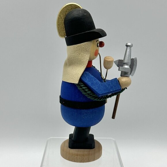 Kaden and Straco NIB VINTAGE GmbH German Wood Fireman Incense Smoker, 5.5"H - Picture 2 of 6